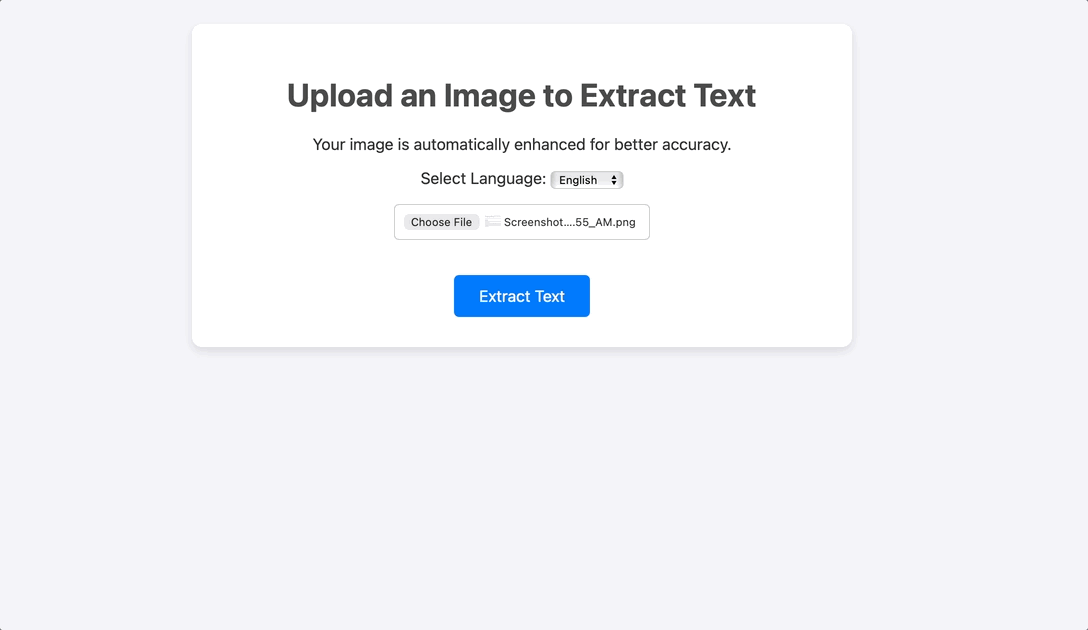 Image to Text Generator